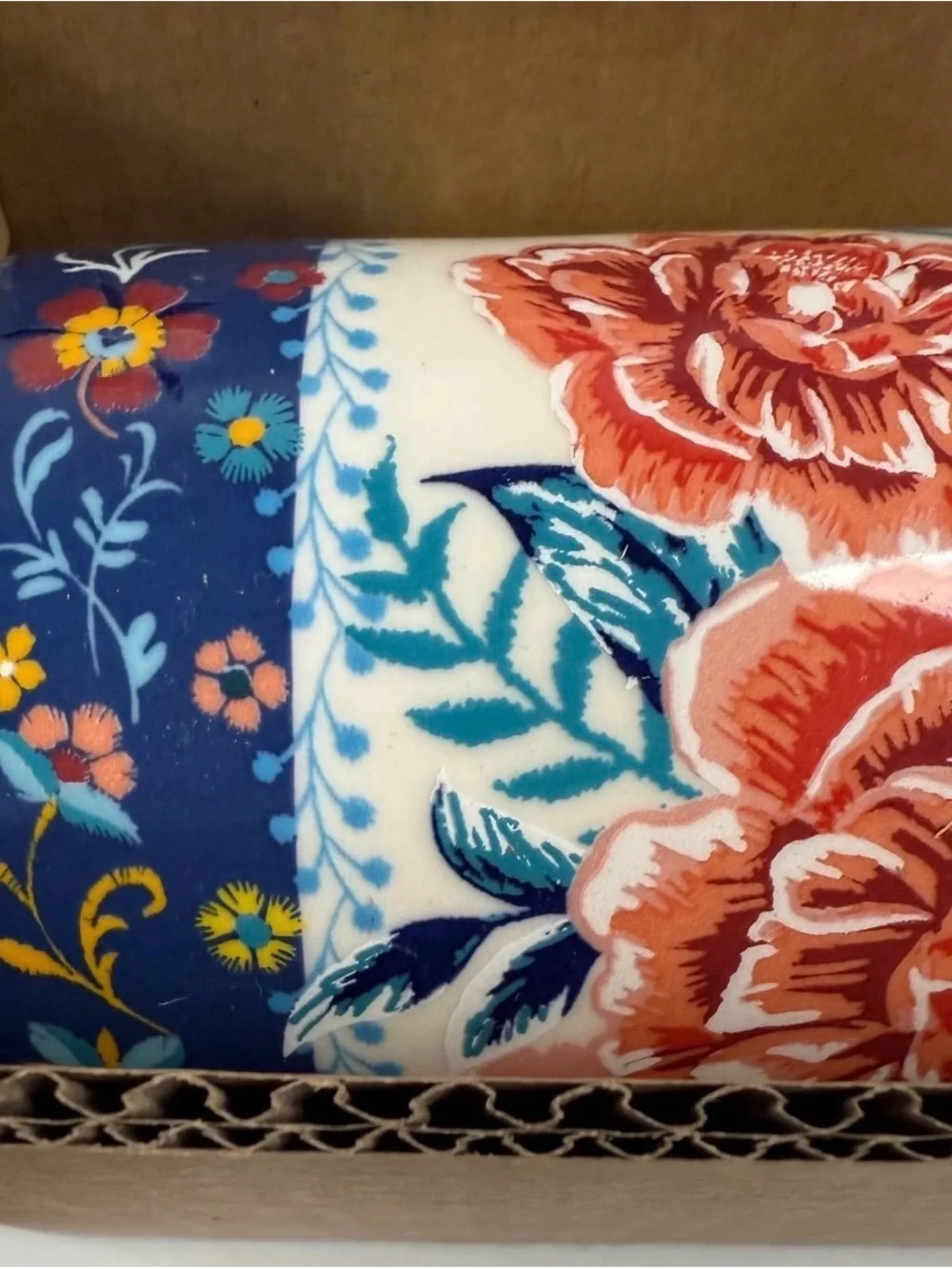 Pioneer Woman Keepsake Floral Rolling Pin